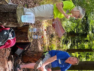 Foto: WALDPÄDAGOGIK auf der Burg Feuerstein / Ebermannstadt